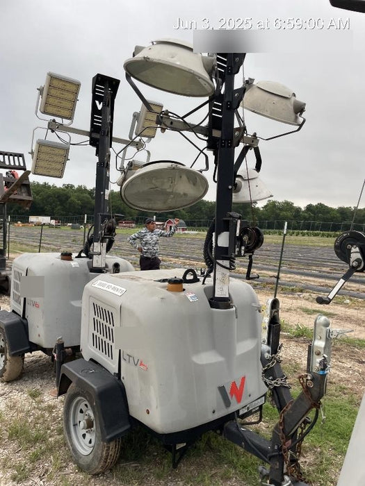 2018 Wacker Neuson LTV6L-MH Wacker Neuson LTV6L Mobile Light Tower w/Fuel Level Sensor Installed