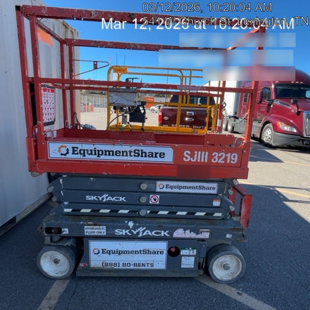 2019 Skyjack SJIII-3219 Standard Options, Trojan Batteries