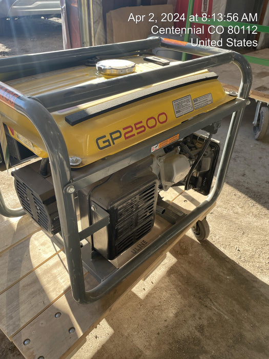 2021 WACKER NEUSON GP2500A