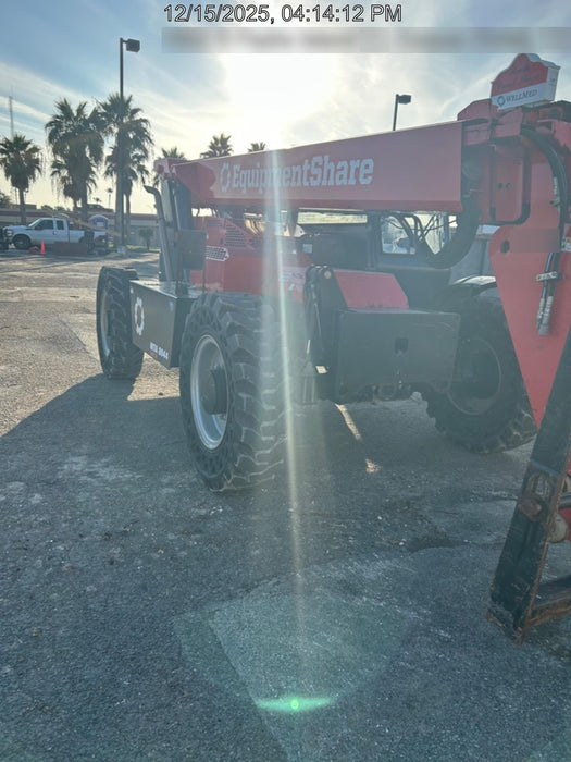 2020 Manitou MTA8044 74hp T4F, Cab/Heat/Air, Cab and Boom LED work lights, Auxiliary Hydraulics, Solid Tires, Amber strobe, Lift Hook w/66" Carriage, 60" Forks