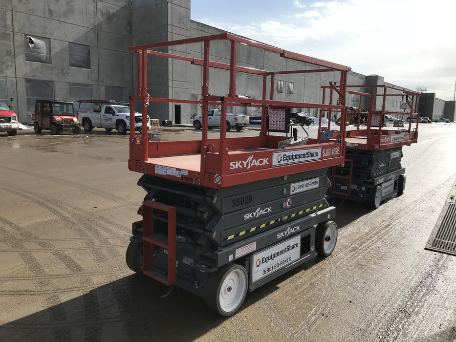 2019 Skyjack SJIII-4626 Standard Options, Trojan Batteries