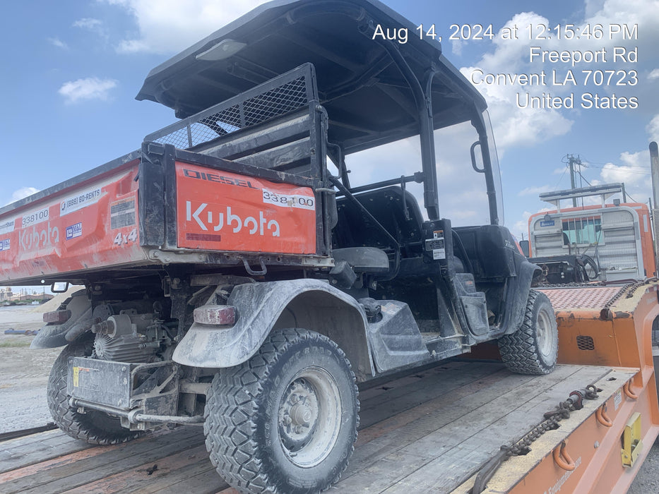 2023 Kubota RTV-X1140W-H 4WD, LED Strobe, Windshield Acrylic Clear, Plastic Canopy, Wire Harness Kit, Backup Alarm
