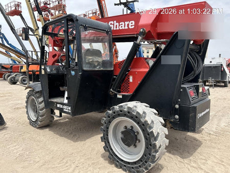 2019 Manitou MTA6034 Canopy, LED Work Lights, Solid Tires, Beacon, Auxiliary Hydraulics 48" Carriage and 48" Forks
