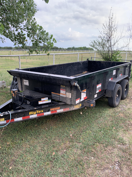 2022 BIG TEX TRAILER 14LP-14BK6SIRPD