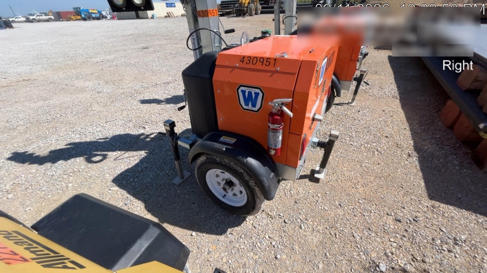 2024 Wanco WLTT-4MM4K Diesel, Deep Sea Controller, Shore Power Plug, Auto Start, (4) 350W LED Floodlights, 4kW Generator, 60 Gal Fuel Tank, 2" Ball, T3