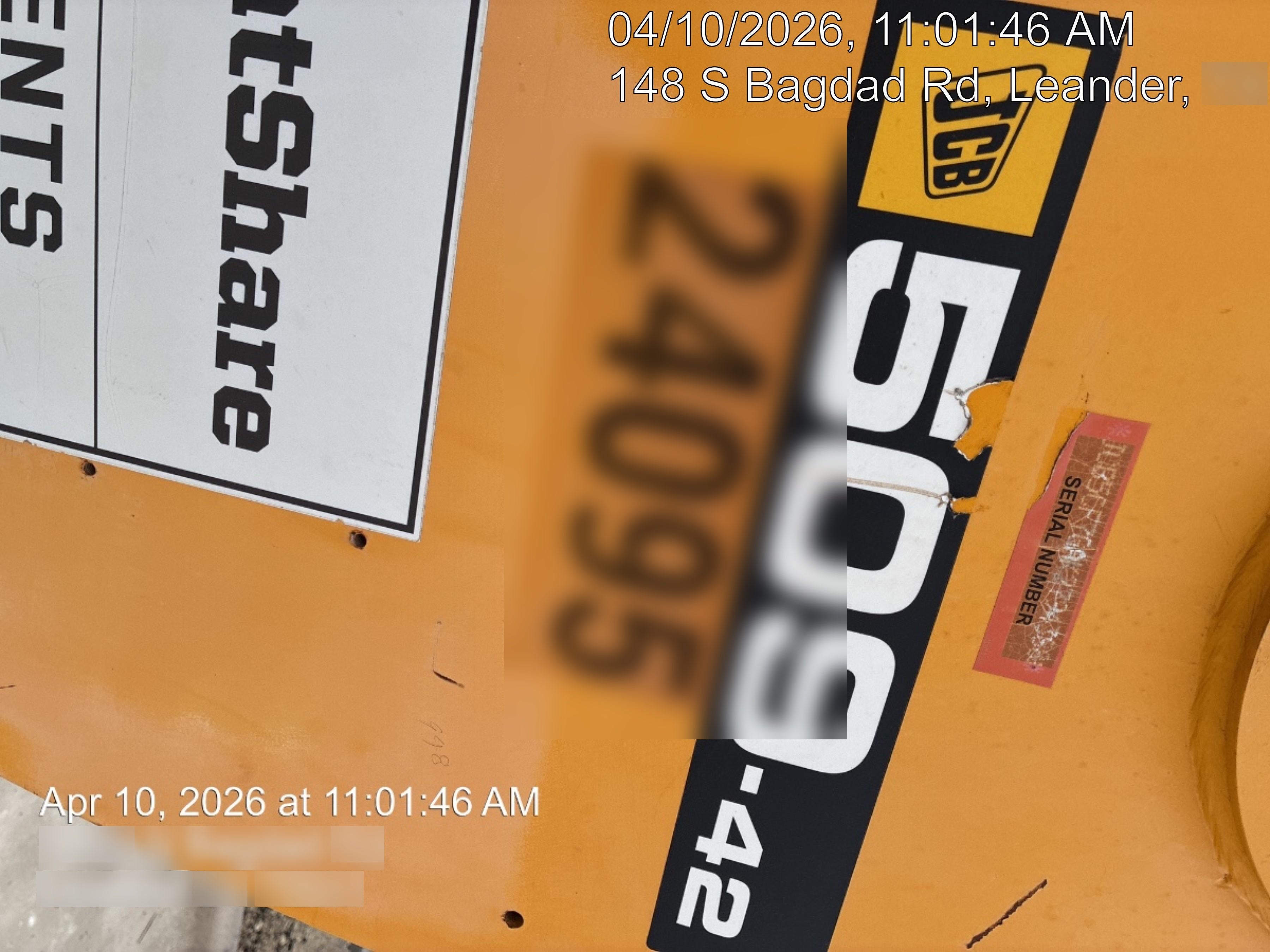 2018 JCB 509-42 JCB 509-42 Enclosed Cab, 74 HP, Solid Tires, Worklights, Beacon, Aux Hydraulics, Lifting Eye