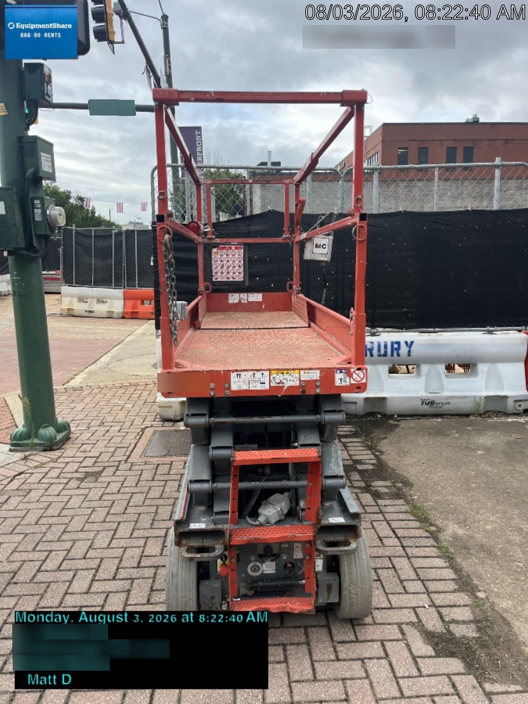 2019 Skyjack SJIII-3226 Standard Options, Trojan Batteries