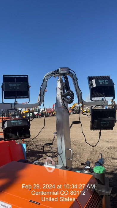 2023 Wanco WLTT-4MM4K Diesel, Deep Sea Controller, Shore Power Plug, Auto Start, (4) 350W LED Floodlights, 4kW Generator, 60 Gal Fuel Tank, 2" Ball, T3