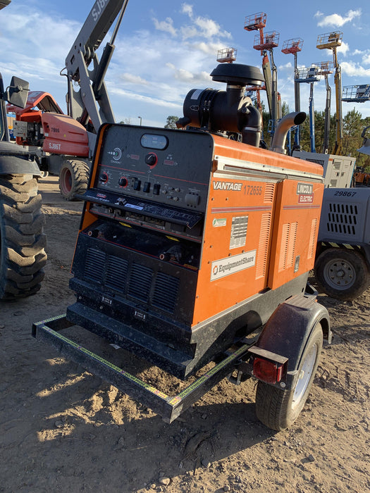 2021 Lincoln Electric Vantage 549X Ready Pak 3, ORANGE (includes trailer, cable rack, fender light kit)