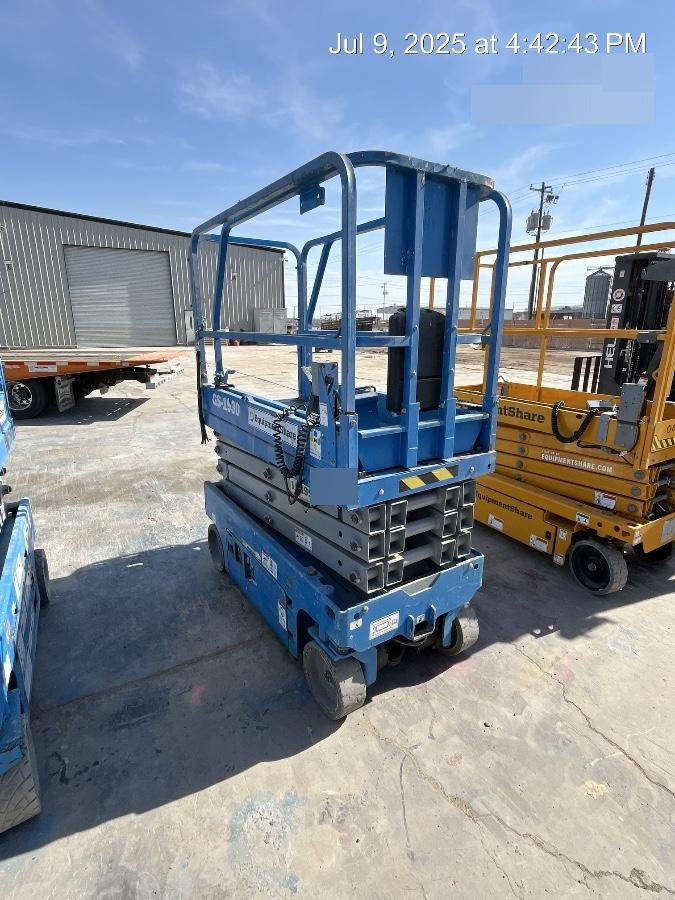 2020 Genie GS-1930 Fixed rails with chain entry gate - Pre A92.20, 800W Inverter