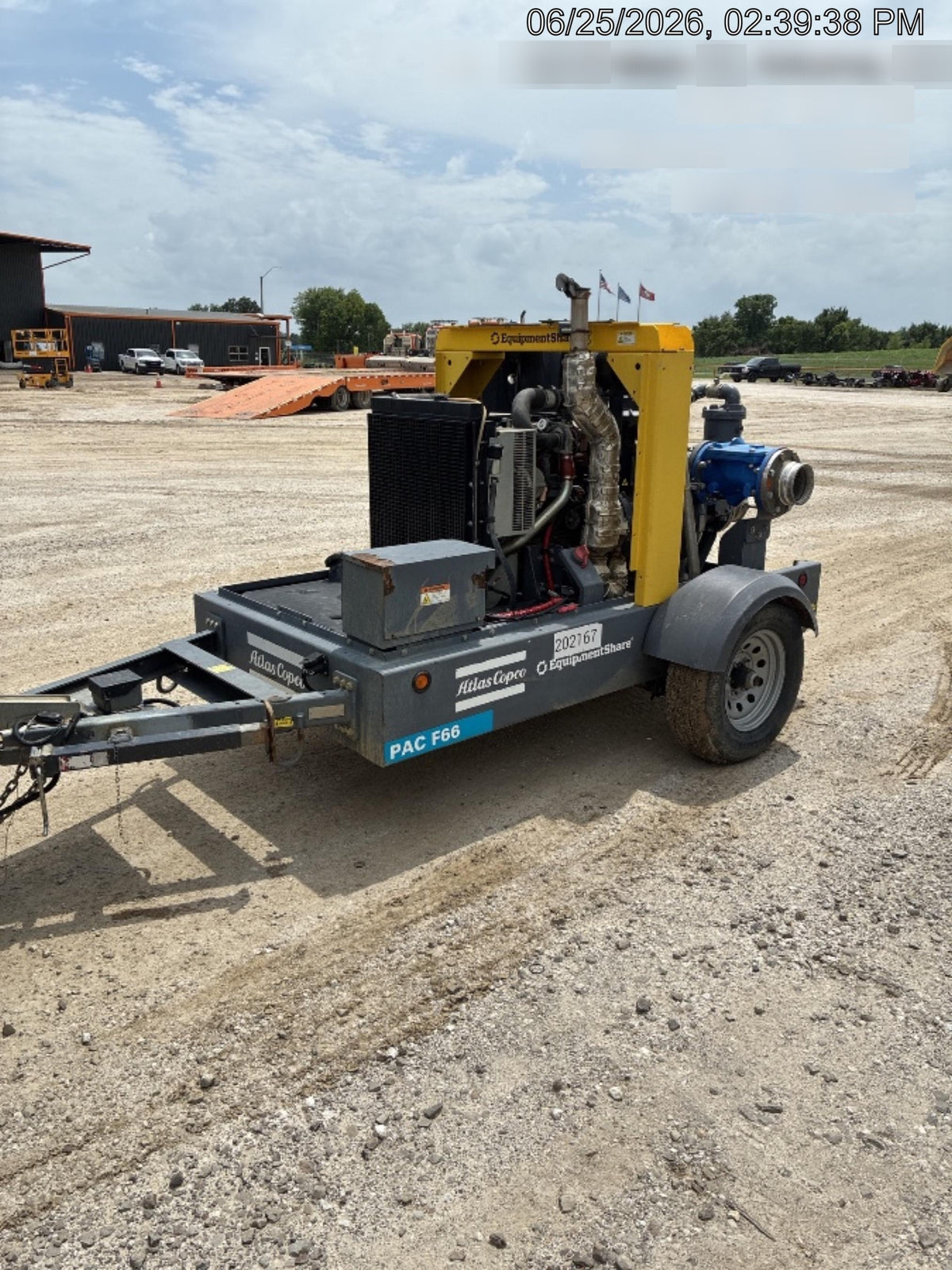 2022 ATLAS COPCO PAC F66 KD