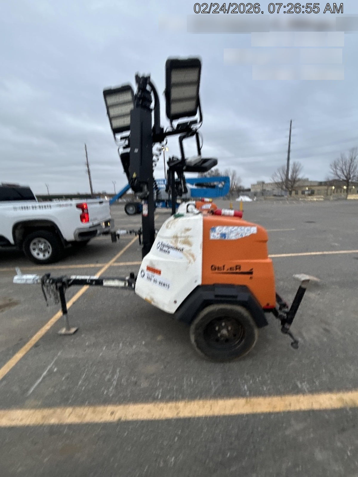 2023 Generac MLT2 Diesel, Flex Switch 120V Input, Powerzone Controller, (4) 320W LED Lights, 4kW Generator, 39.9 Gal Fuel Tank, 2" Ball, T3