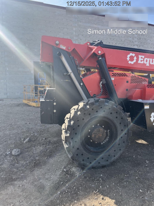 2019 Manitou MTA10055 Canopy, 120 HP, Solid Tires, Work Lights, Lift Hook, Auxiliary Hydraulics 66" Carriage and 60" Forks