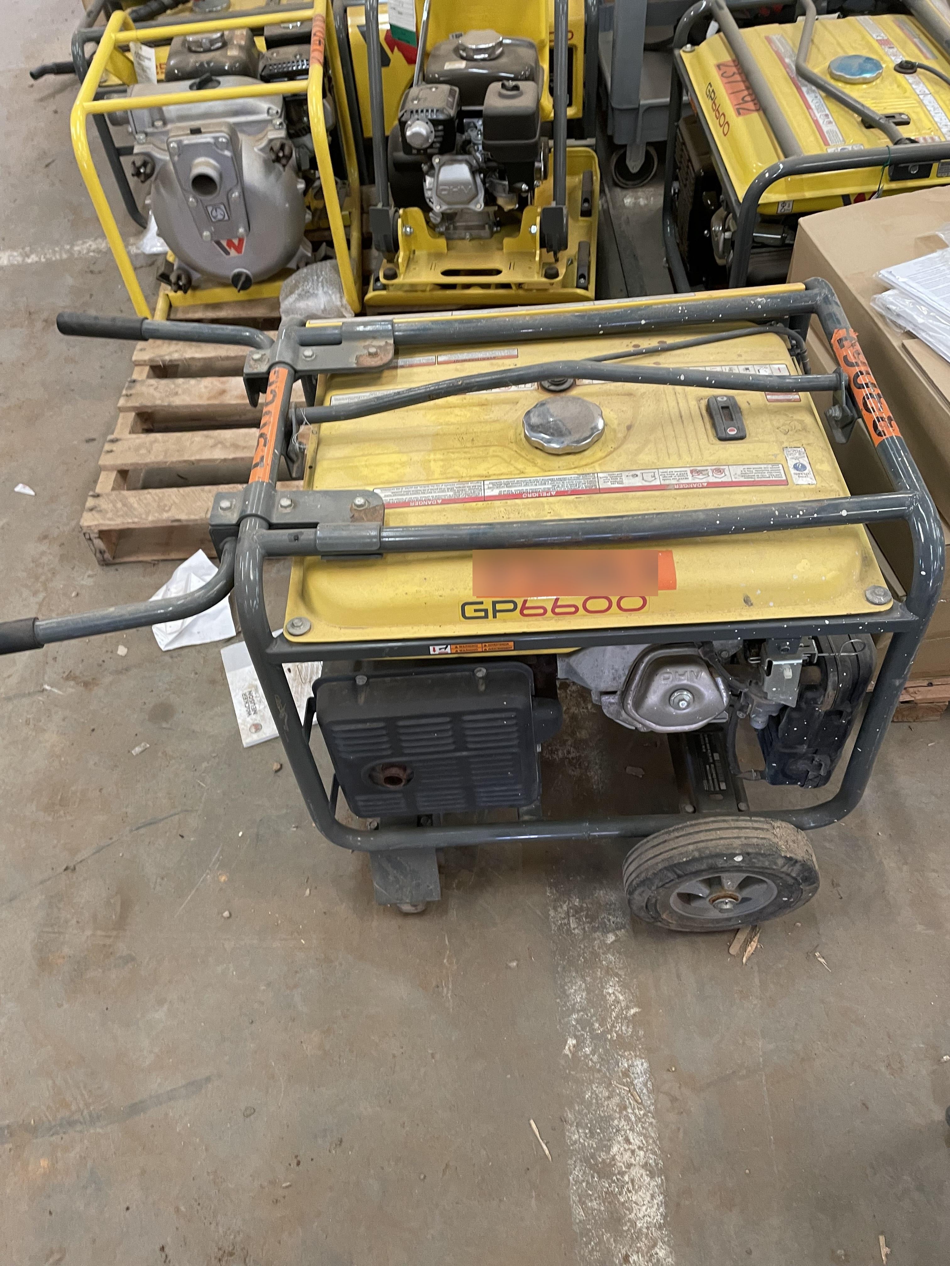 2019 WACKER NEUSON GP6600A