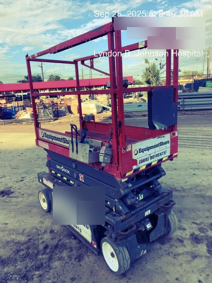2019 Skyjack SJIII-3219 Standard Options, Trojan Batteries