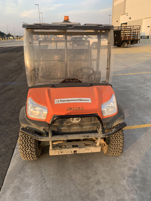 2022 Kubota RTV-X1140W-H Plastic Canopy, Windshield Acrylic Clear, LED Strobe Light, Wire Harness Kit, Back up Alarm