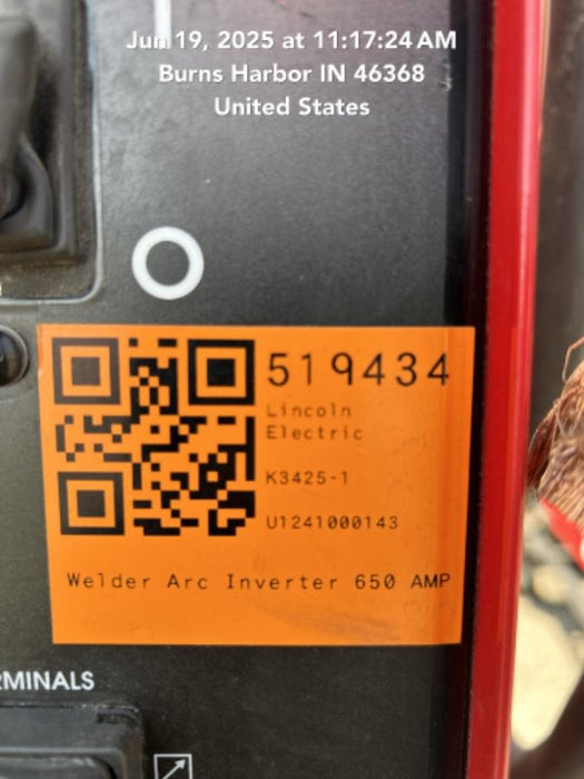 2025 LINCOLN ELECTRIC K3425-1