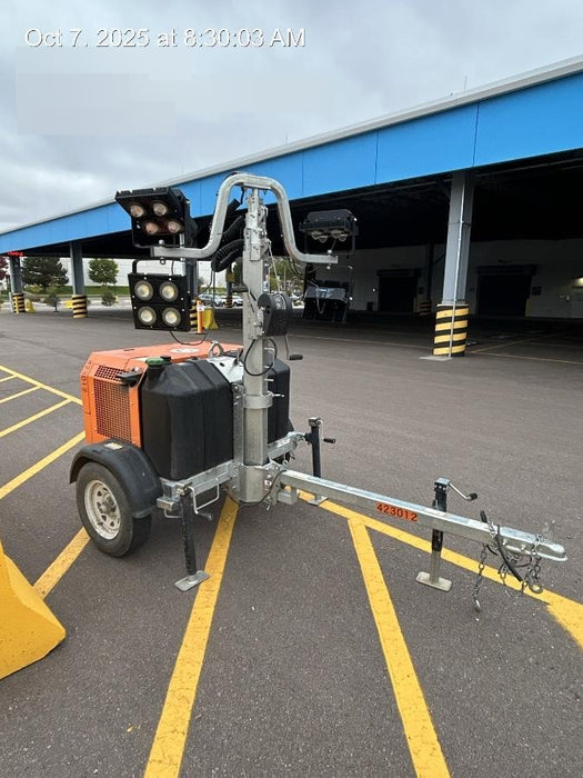 2024 Wanco WLTT-4MM4K Diesel, Deep Sea Controller, Shore Power Plug, Auto Start, (4) 350W LED Floodlights, 4kW Generator, 60 Gal Fuel Tank, 2" Ball, T3