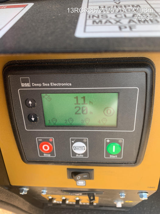 2022 Allmand NLV3GR (4) LED Light Fixture 350W, 23' Vertical Mast, 3kW Prime, Towable, ES Decals, T3