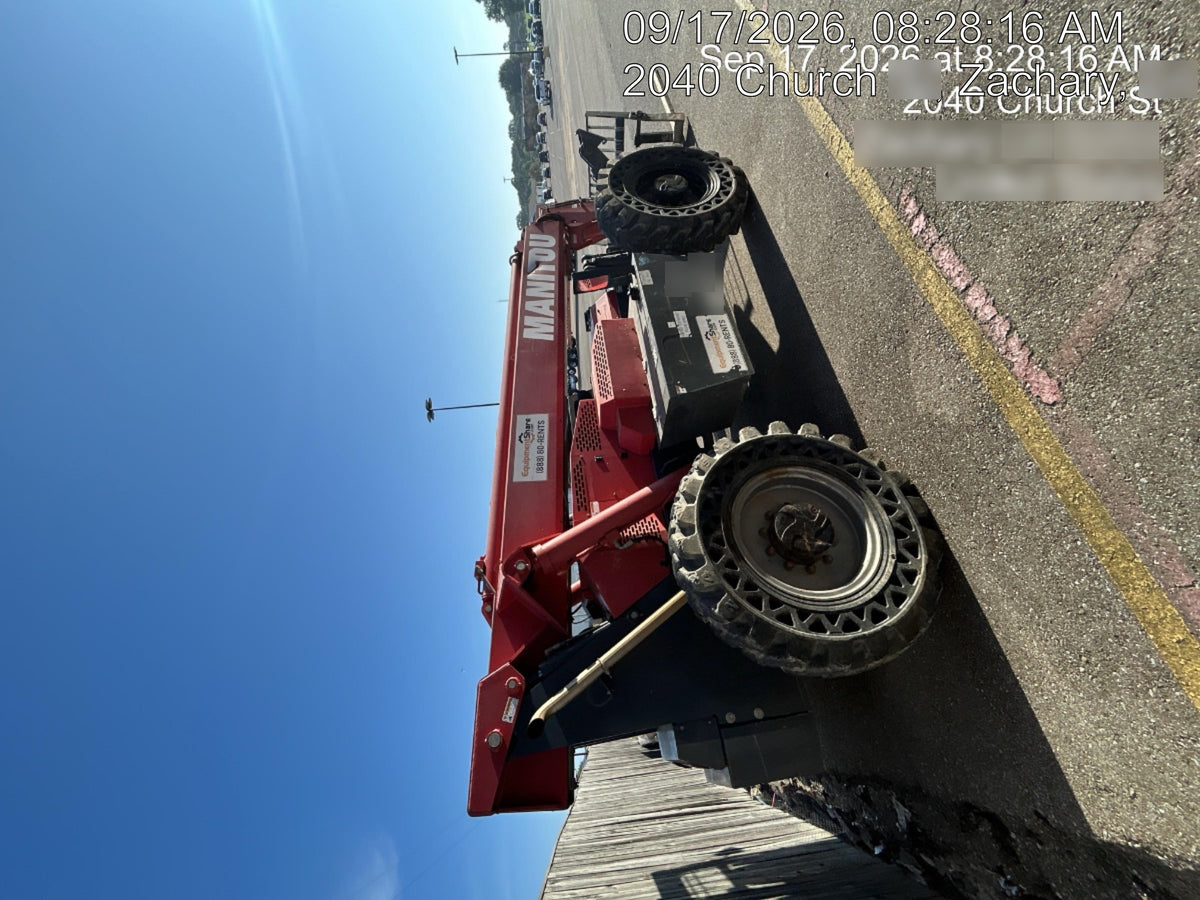 2018 Manitou MTA10055 MTA10055 - Canopy, Worklights, Beacon, 66" Carriage, 60" Forks, Solid Tires, Aux Hydraulics