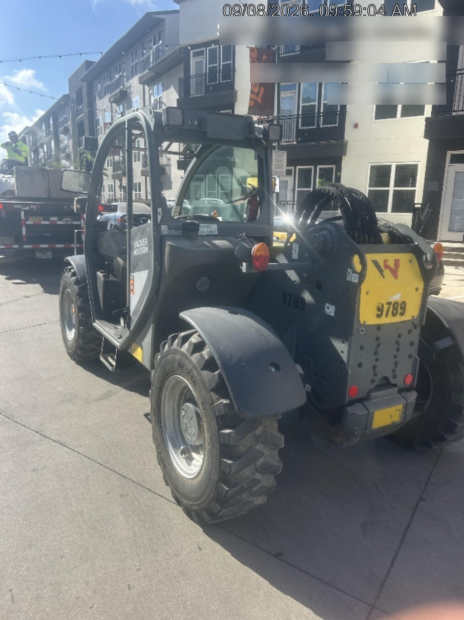 2018 Wacker Neuson TH627 Wacker Neuson TH627 Telehandler w/Canopy, Solid Tires, 48" Carriage and Forks