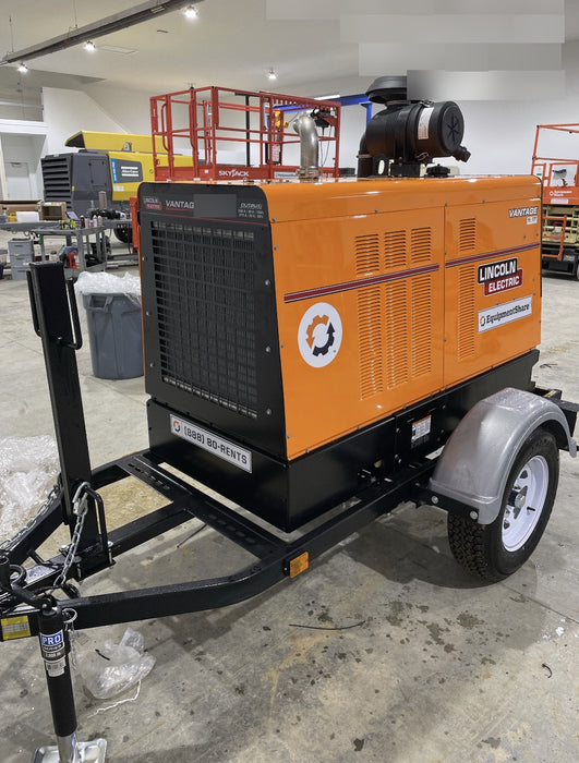 2022 Lincoln Electric Vantage 549X Crosslink Technology, Trailer Mounted, ES Decals, T3