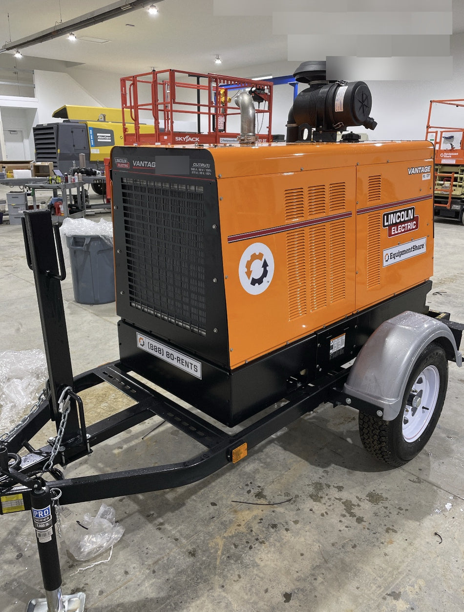 2022 Lincoln Electric Vantage 549X Crosslink Technology, Trailer Mounted, ES Decals, T3