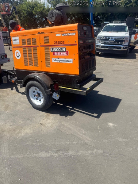 2022 Lincoln Electric Vantage 549X Crosslink Technology, Trailer Mounted, ES Decals, T3