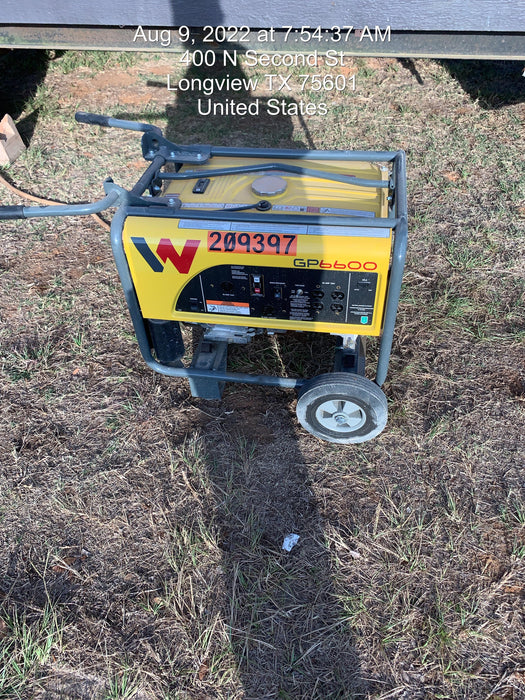 2022 WACKER NEUSON GP6600A