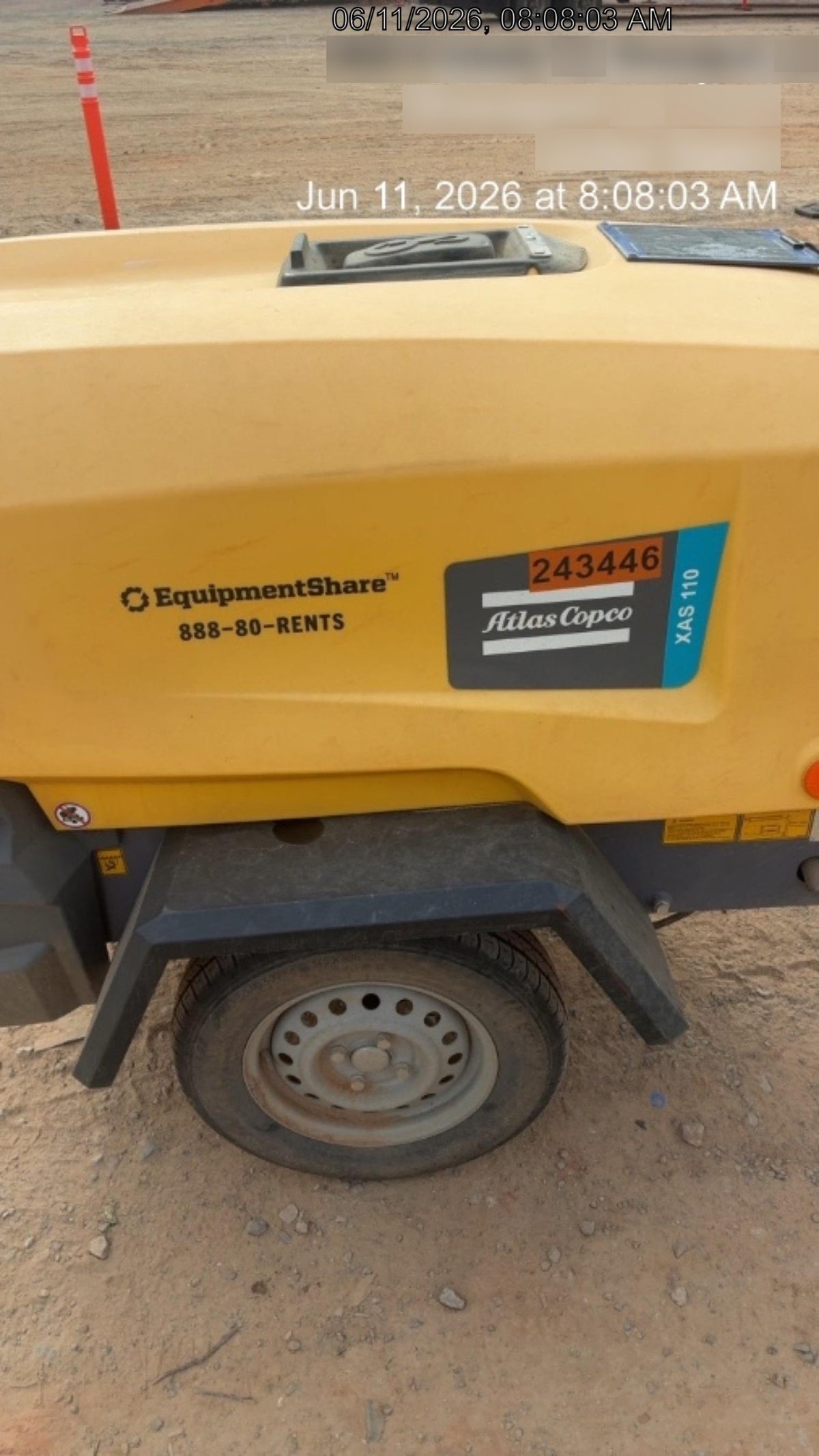 2022 ATLAS COPCO XAS 110