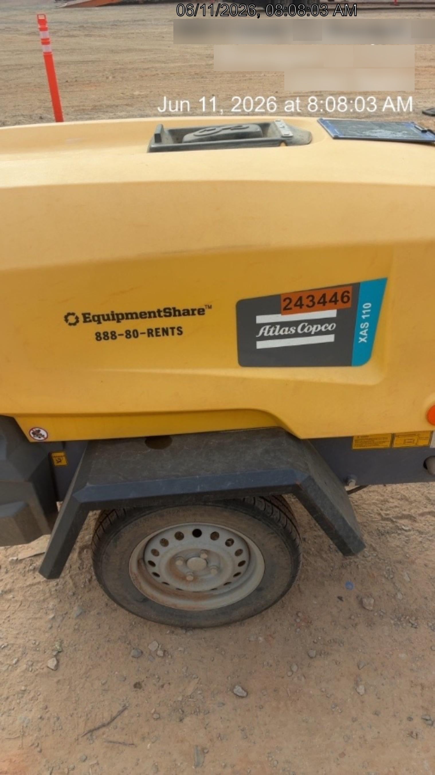 2022 ATLAS COPCO XAS 110