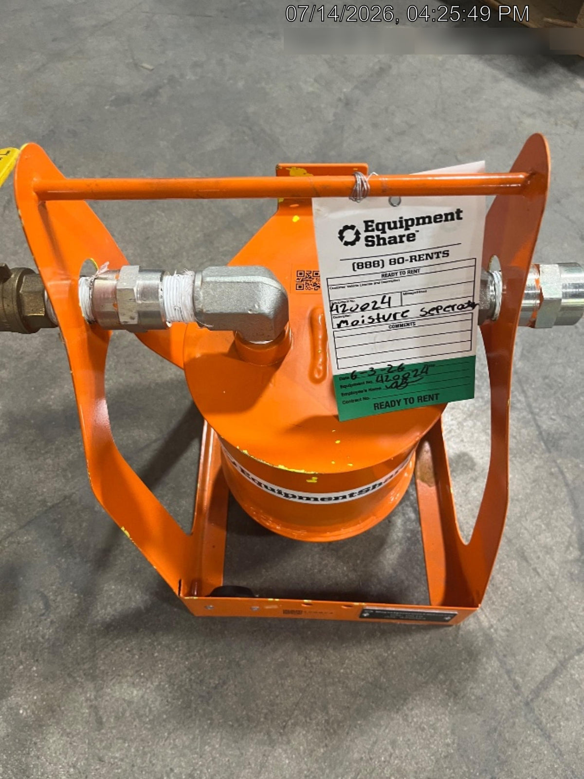 2024 MICHIGAN PNEUMATIC ES-S7F-CARRIER-ORANGE-TRACKER