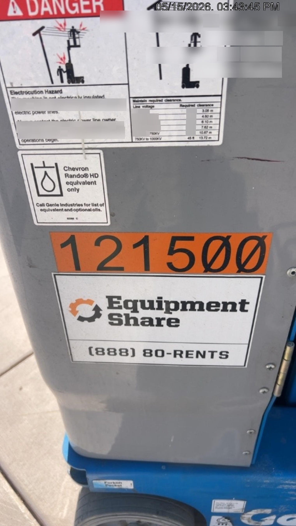 2020 GENIE GR-20