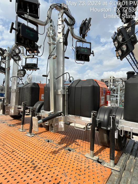 2024 Wanco WLTT-4MM4K Diesel, Deep Sea Controller, Shore Power Plug, Auto Start, (4) 350W LED Floodlights, 4kW Generator, 60 Gal Fuel Tank, 2" Ball, T3