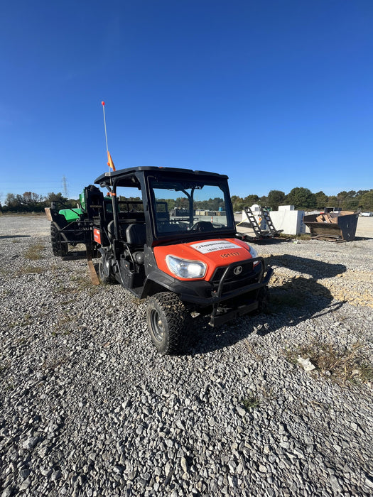 Kubota RTV-X1140W-H 4WD, LED Strobe, Windshield Acrylic Clear, Plastic Canopy, Wire Harness Kit, Backup Alarm