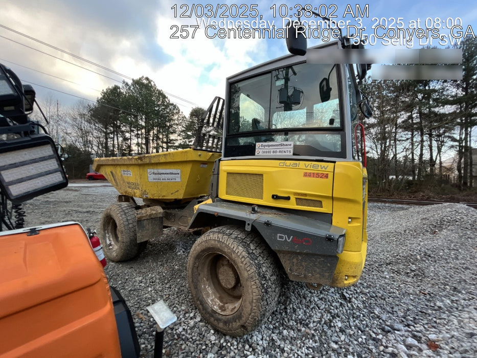 2024 WACKER NEUSON DV605 Cab Turf Tires