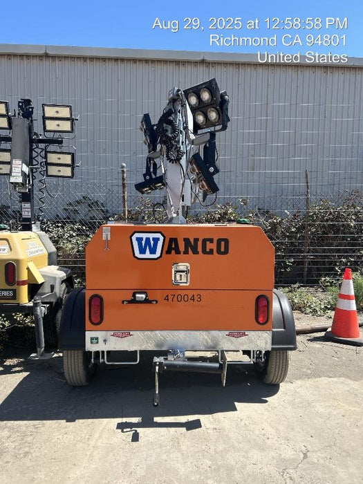 2024 Wanco WLTT-4MM4K Diesel, Deep Sea Controller, Shore Power Plug, Auto Start, (4) 350W LED Floodlights, 4kW Generator, 60 Gal Fuel Tank, 2" Ball, T3