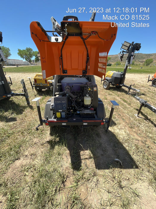 2023 Generac MLT2 Diesel, Flex Switch 120V Input, Powerzone Controller, (4) 320W LED Lights, 4kW Generator, 39.9 Gal Fuel Tank, 2" Ball, T3