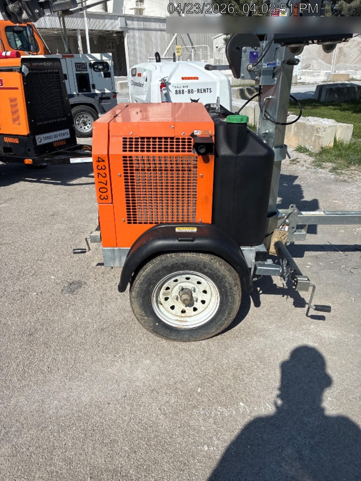 2024 Wanco WLTT-4MM4K Diesel, Deep Sea Controller, Shore Power Plug, Auto Start, (4) 350W LED Floodlights, 4kW Generator, 60 Gal Fuel Tank, 2" Ball, T3