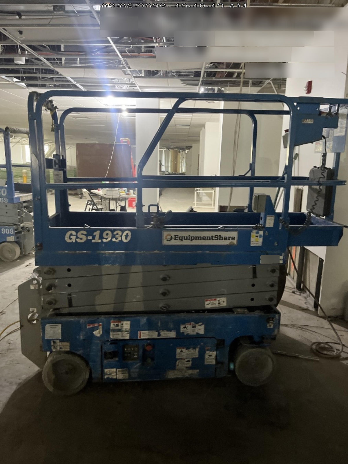 2019 Genie GS-1930 Half Height Swing Gate, 800W Inverter