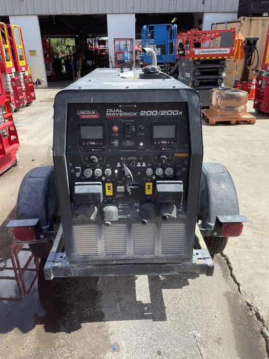 2021 Lincoln Electric Dual Maverick 200/200X Ready Pak 3, Includes Trailer, Cable Rack, Fender Light Kit