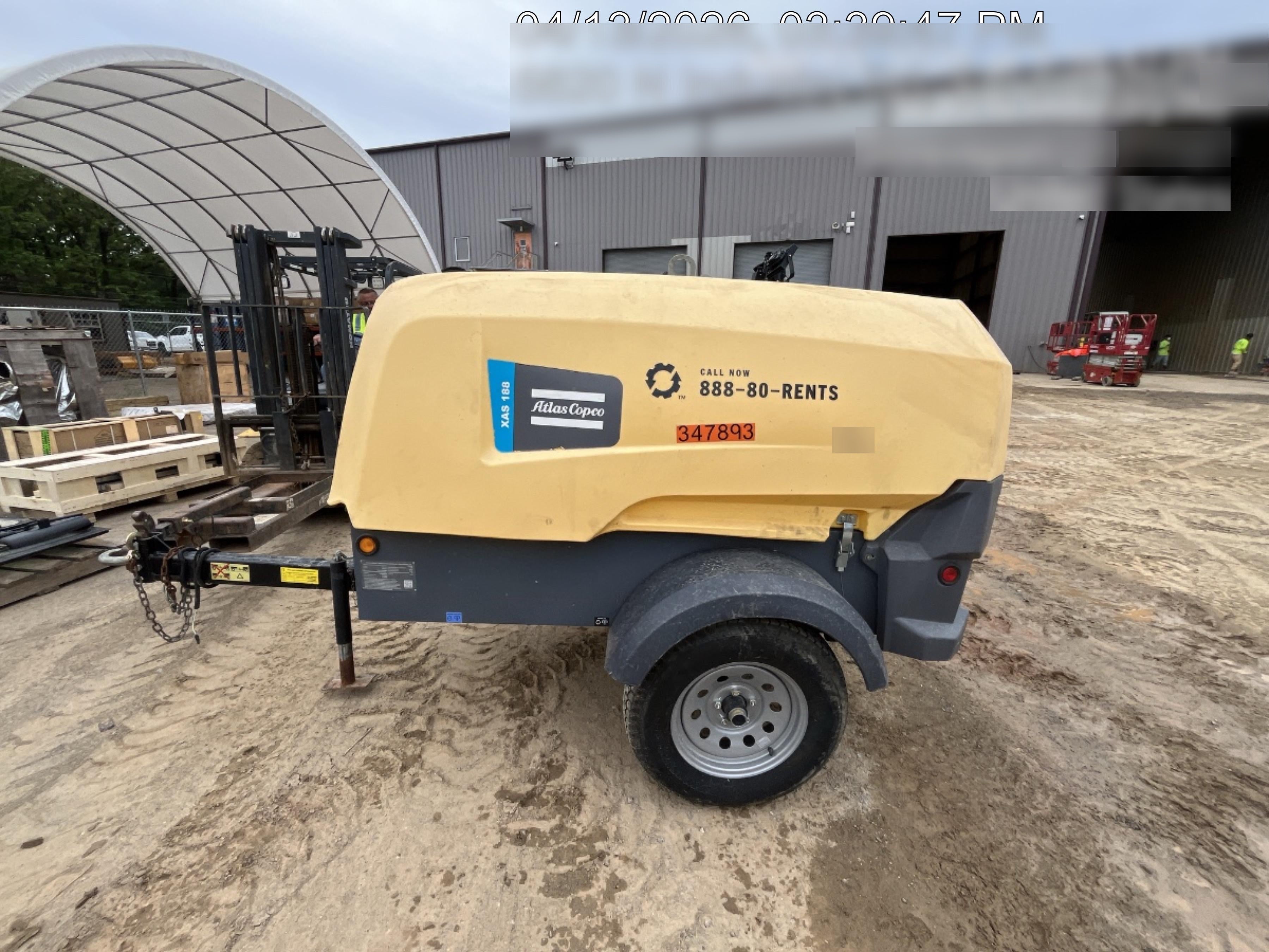 2023 ATLAS COPCO XAS188 CWK