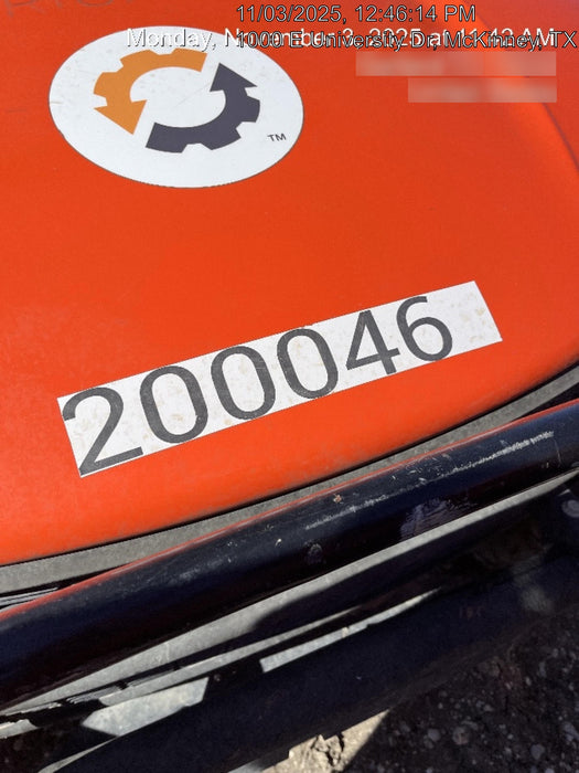 2022 Kubota RTV-X1140W-H Plastic Canopy, Windshield Acrylic Clear, LED Strobe Light, Wire Harness Kit, Back up Alarm