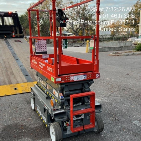 2024 Skyjack SJ3219 Electric Drive, Sld NM Tires, DBcns, RFRails, Power to Platform, T3 + Access Control