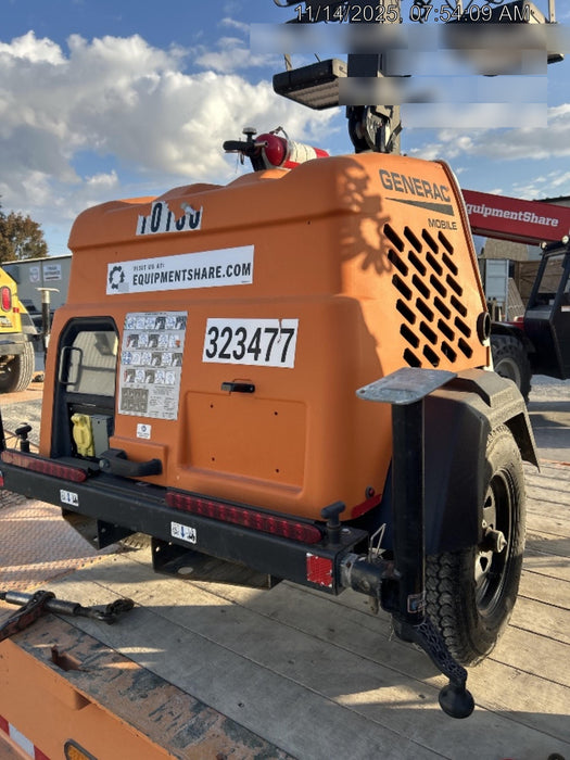 2023 Generac MLT2 Diesel, Flex Switch 120V Input, Powerzone Controller, (4) 320W LED Lights, 4kW Generator, 39.9 Gal Fuel Tank, 2" Ball, T3
