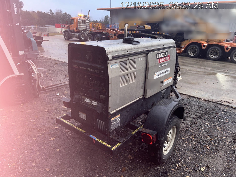 Lincoln Electric Vantage 322 Lincoln Vantage 322 Welder w/Trailer