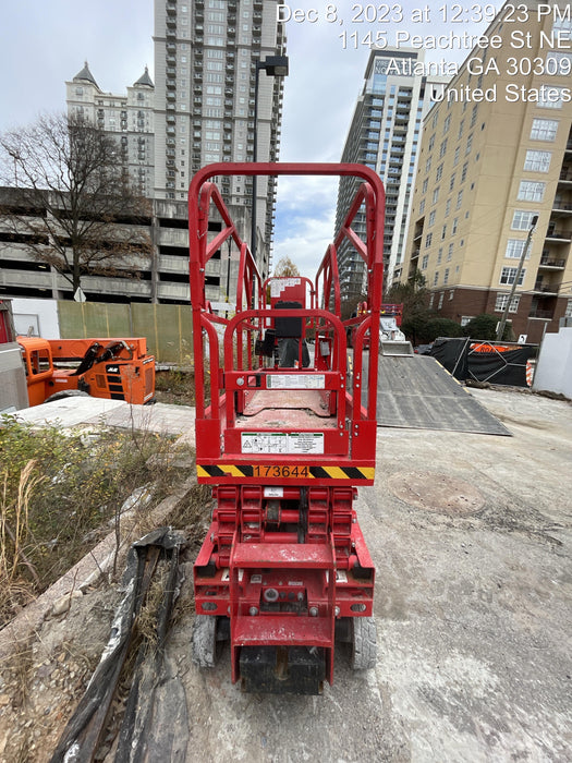 2021 Lgmg AS1932E Electric Drive, Solid Non Marking Tires, Dual Beacons