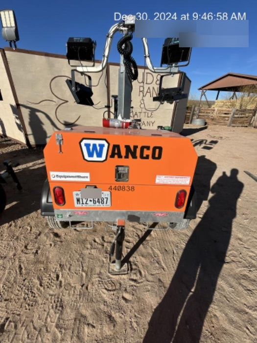 2024 Wanco WLTT-4MM4K Diesel, Deep Sea Controller, Shore Power Plug, Auto Start, (4) 350W LED Floodlights, 4kW Generator, 60 Gal Fuel Tank, 2" Ball, T3