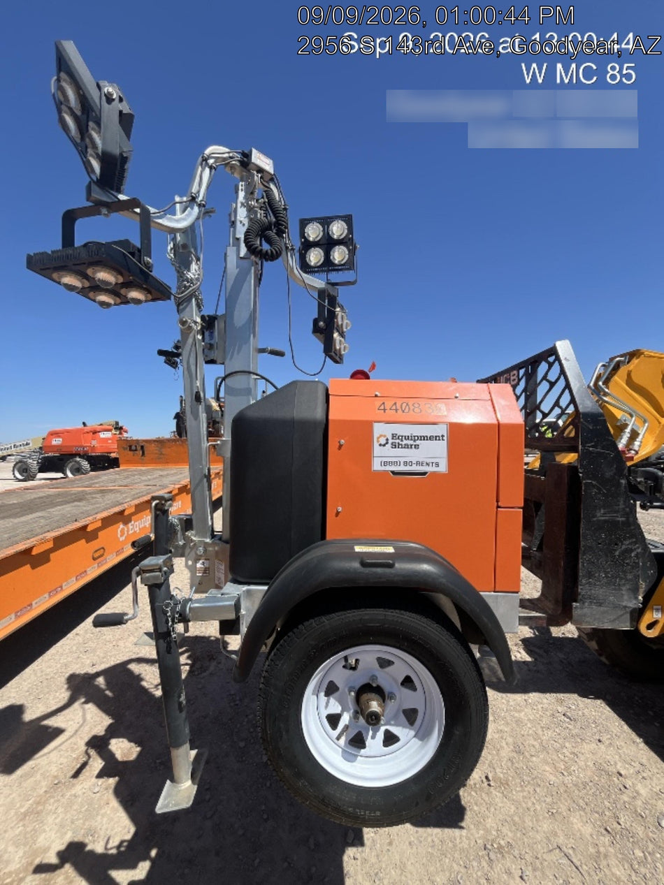 2024 Wanco WLTT-4MM4K Diesel, Deep Sea Controller, Shore Power Plug, Auto Start, (4) 350W LED Floodlights, 4kW Generator, 60 Gal Fuel Tank, 2" Ball, T3