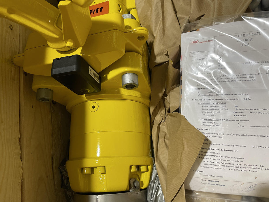 2022 INGERSOLL RAND LC2A120DIC1C15M14-E